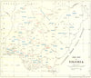 NIGERIA. Crop Map of Nigeria 1936 old vintage plan chart