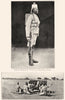 NIGERIA. Regiment private in marching order. light guns 1936 old vintage print