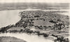 NIGERIA. Aerial view of Lagos 1936 old vintage print picture