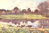 ISLE OF WIGHT. Barton Manor, Isle of Wight 1916 old antique print picture