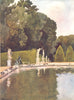 YVELINES. France. The Fountain of Diana, Versailles 1916 old antique print
