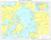 ARCTIC OCEAN. LLOYDS MARITIME MAP. Inset of Iceland; ports 1971 old