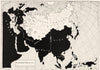 WORLD. The Russian Empire in 1914 1948 old vintage map plan chart