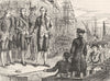 INDIA. Clive Departing from India c1880 old antique vintage print picture