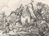 INDIA. The Rout at Eroor c1880 old antique vintage print picture