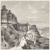 INDIA. Gwalior c1880 old antique vintage print picture