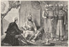 INDIA. Hyder Ali and the Missionary c1880 old antique vintage print picture