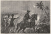 INDIA. Charge of the Highlanders at Srirangapatna c1880 old antique print