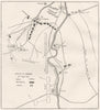 INDIA. Plan of the Battle of Assaye c1880 old antique vintage map chart