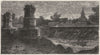 INDIA. View of Vadodara c1880 old antique vintage print picture