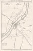 INDIA. Plan of the Advance on Koreigaum c1880 old antique map chart