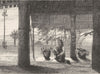 BURMA. Burmese Toy-girl c1880 old antique vintage print picture