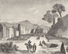 AFGHANISTAN. View in Afghanistan c1880 old antique vintage print picture
