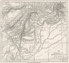 AFGHANISTAN. Map of Afghanistan c1880 old antique vintage plan chart