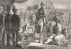 PAKISTAN. The surrender of Moolraj c1880 old antique vintage print picture