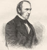 INDIA. Portrait of Lord Canning c1880 old antique vintage print picture
