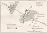 INDIA. Plan of the battle of Fatehpur c1880 old antique vintage map chart