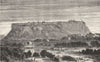 INDIA. View of Gwalior c1880 old antique vintage print picture