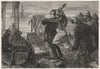 INDIA. Assassination of Lord Mayo c1880 old antique vintage print picture