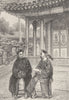 BEIJING. Members Council Foreign affairs Pavilion reception Tsungli-Yamen c1880