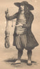 FINISTÈRE. Landivisiau(Finistere) 1844 old antique vintage print picture