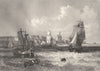 ILLE-ET-VILAINE. St Malo 1844 old antique vintage print picture