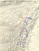 INDIA. Feb & March, 1944. Attempted Invasion of-Development Phase 2 1951 map