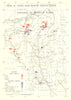 MANIPUR. Apr to June, 1944. Own & Enemy positions opening of Road-22nd 1951 map