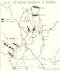 BURMA. Dec, 1944 & Jan, 1945. Southern crossings of Irrawaddy 1951 old map