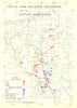 BURMA. May to Sep, 1945. Own & enemy positions capture of Rangoon-3rd 1951 map