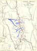 BURMA. May to Sep, 1945. Japanese Breakout across Pegu Yomas 1951 old map