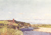 SCOTLAND. The Stinchar and Ardstinchar Castle at Ballantrae 1923 old print