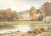 SCOTLAND. The Borders. Abbotsford, Roxburghshire 1922 old antique print