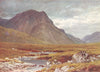 SCOTLAND. Moor of Rannoch, Perthshire and Argyllshire 1922 old antique print