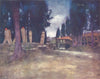 TURKEY. Uskudar, Turkey 1920 old antique vintage print picture