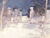 GREECE. A garden, Athens, Greece 1920 old antique vintage print picture
