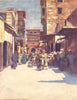 EGYPT. Cairo, Egypt 1920 old antique vintage print picture