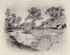 BURMA. On the road to Mandalay 1920 old antique vintage print picture