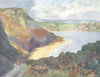 YORKS. The Coast. Runswick Bay 1908 old antique vintage print picture