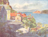 YORKS. The Coast. A Sunny afternoon at Runswick 1908 old antique print picture