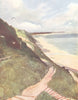 YORKS. The Coast. The Coast at Saltburn 1908 old antique vintage print picture