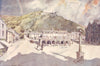 YORKS. Settle 1908 old antique vintage print picture