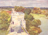 YORKS. Wressle Castle 1908 old antique vintage print picture