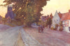 YORKS. Coxwold 1908 antique vintage print picture