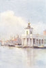 VENICE. The Customs House 1930 old vintage print picture