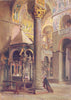 VENICE. S Marco Shrine of the Holy Cross 1930 old vintage print picture