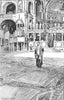 VENICE. S Marco-Interior, with Pulpit 1930 old vintage print picture