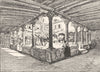 VENICE. Cloister of S Gregorio 1930 old vintage print picture