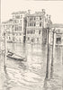 VENICE. Palazzo Dario 1930 old vintage print picture