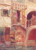 VENICE. Curiosity-Shop near Piazza 1930 old vintage print picture